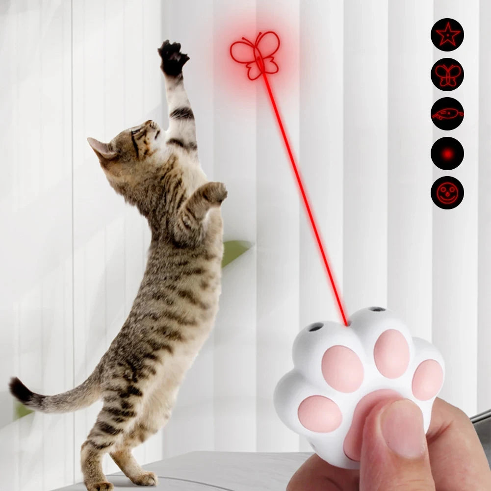 Laser interactif animaux rechargeable