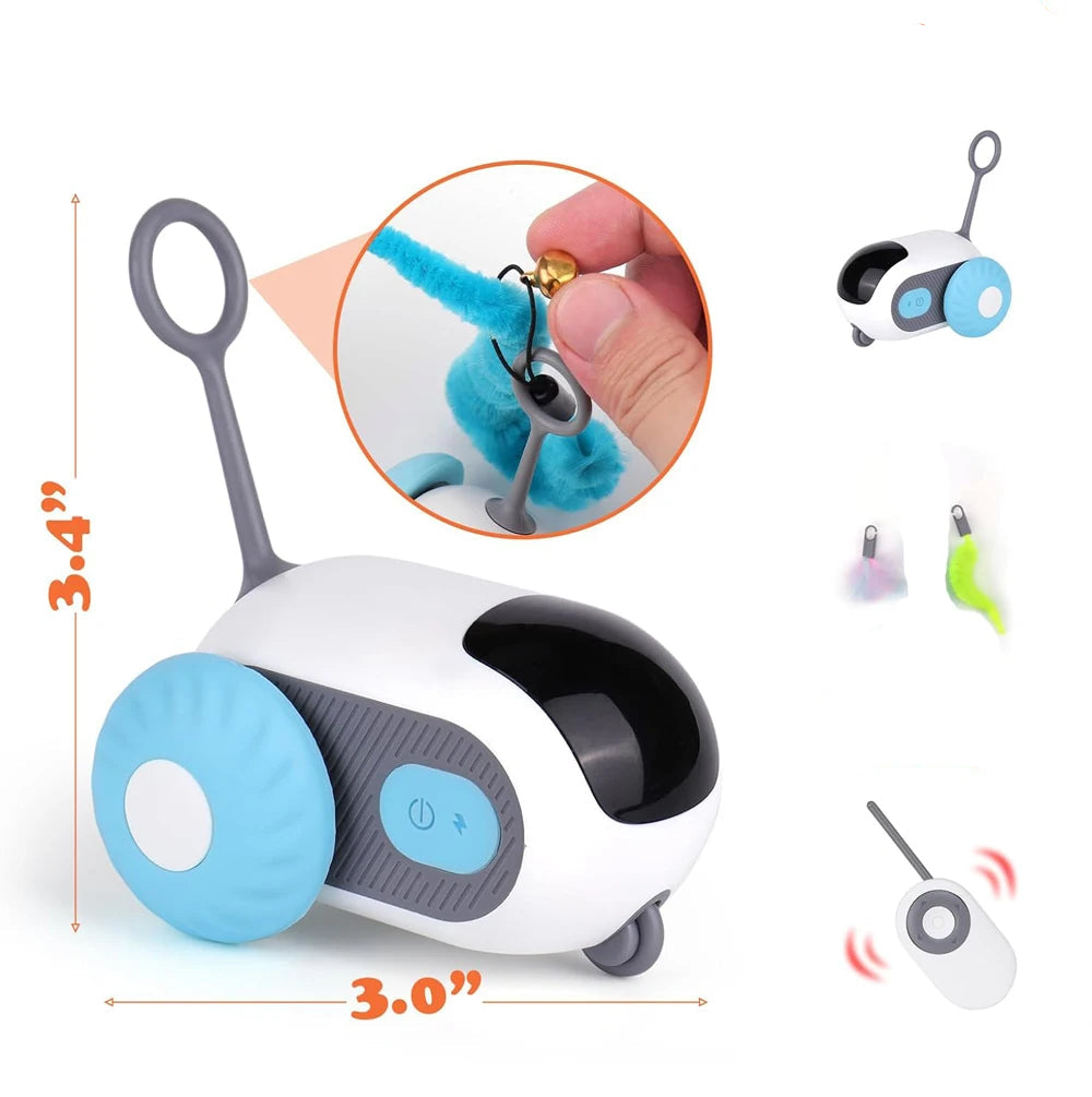 Jouet voiture télécommandée chat chien