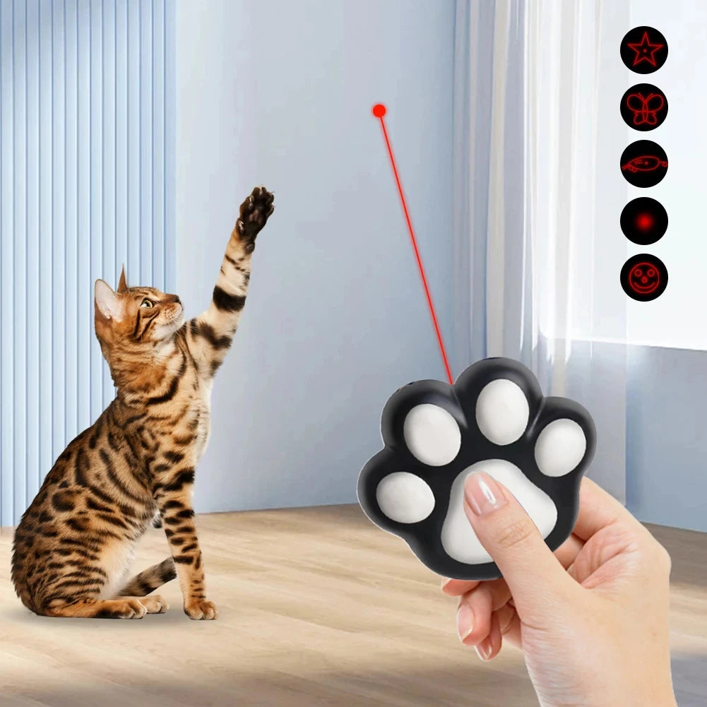 Laser interactif animaux rechargeable