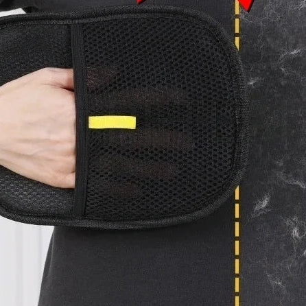 Gant électrostatique enlève poils animaux
