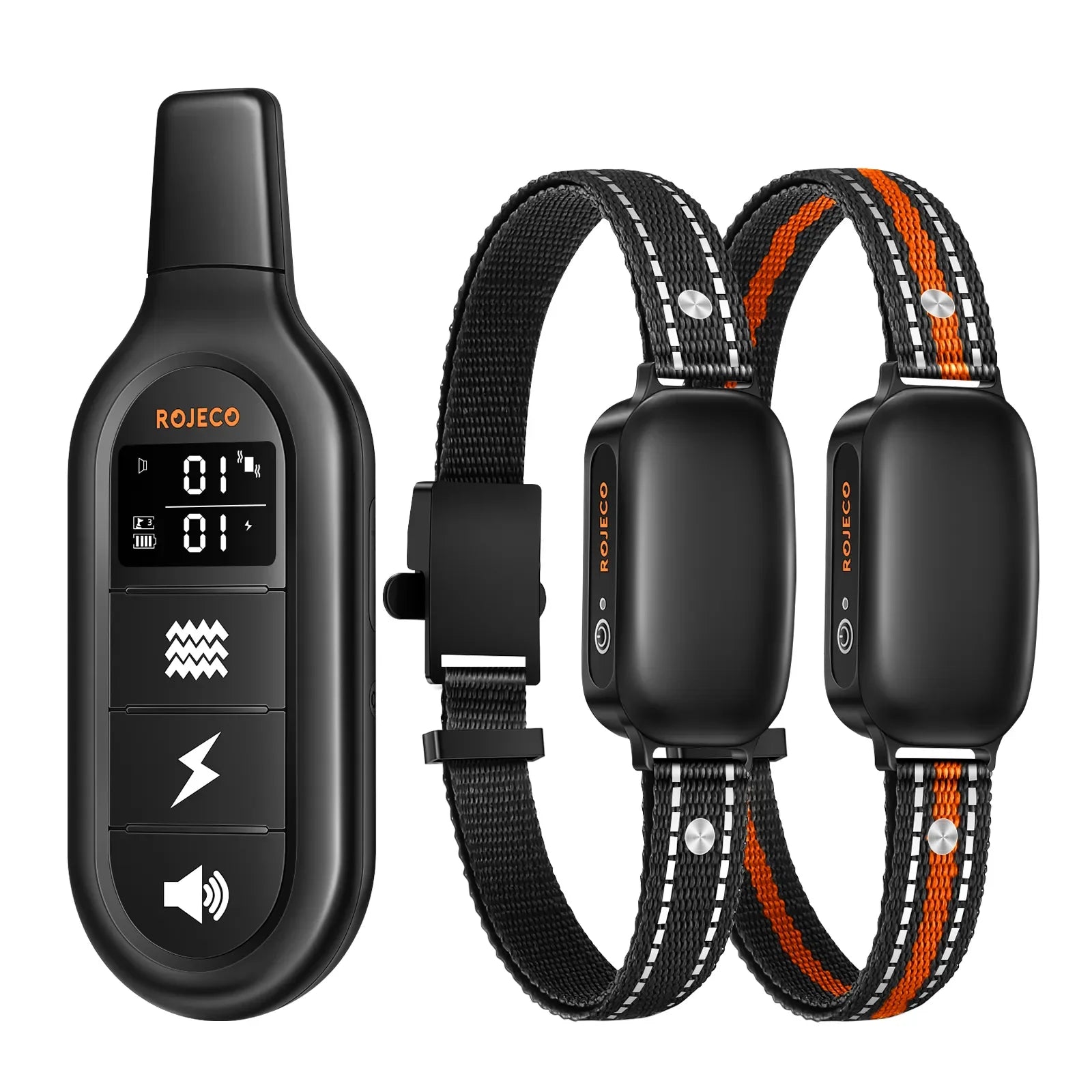 Collier dressage chien télécommande rechargeable