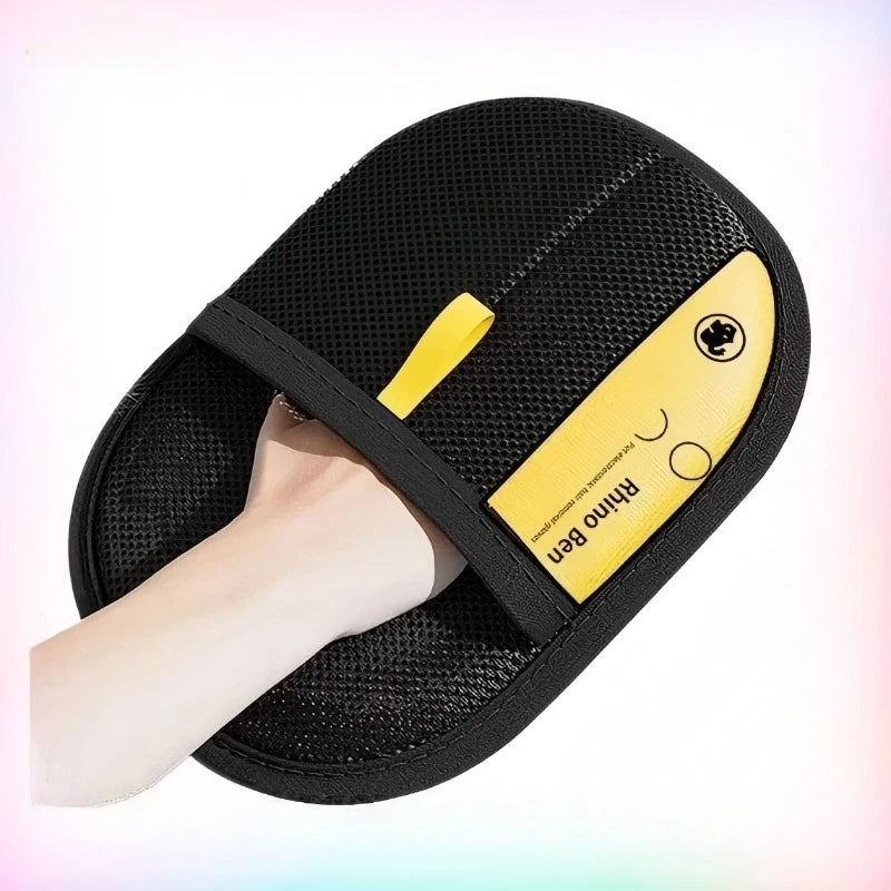Gant électrostatique enlève poils animaux
