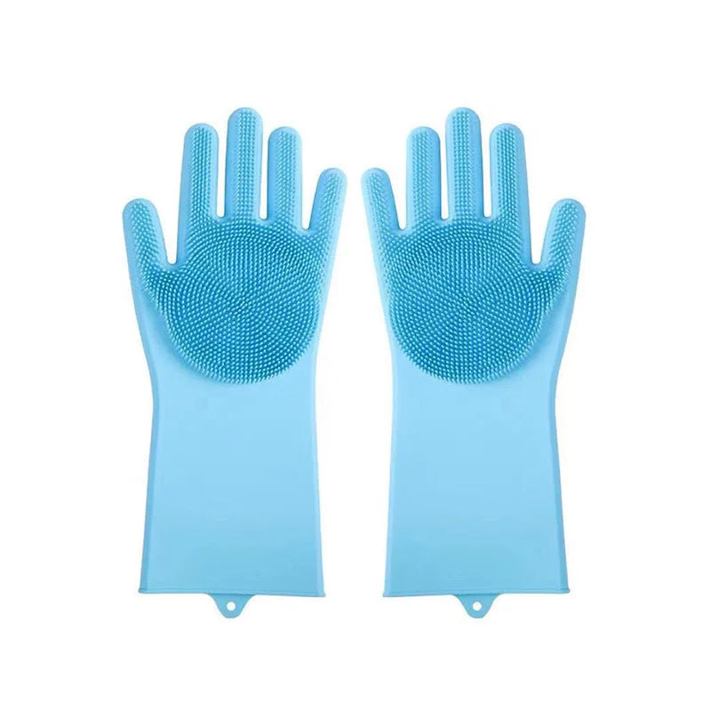 Gant de toilettage chien chat silicone