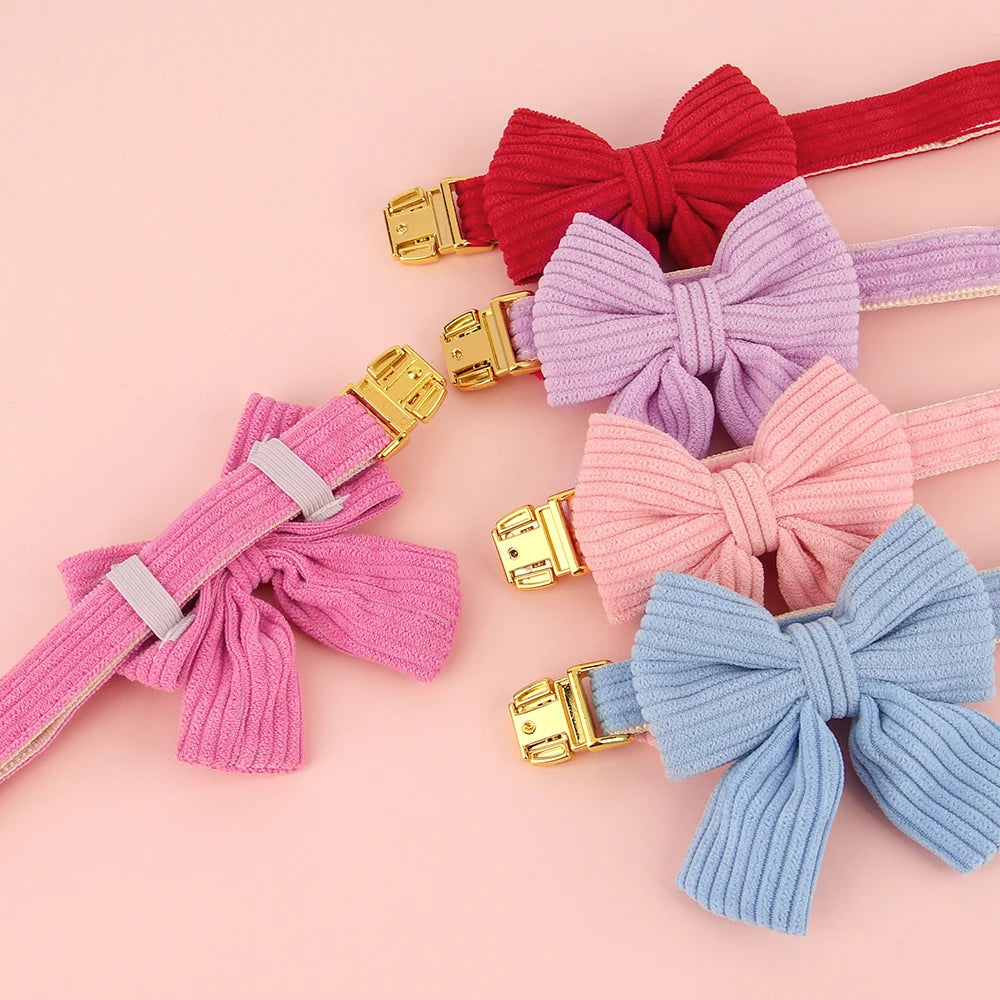 Collier personnalisé animaux avec nœud