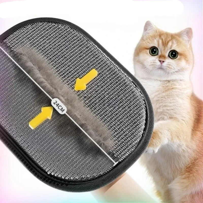 Gant électrostatique enlève poils animaux