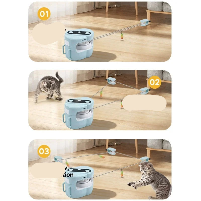 Jouet chasse automatique chat ou chien